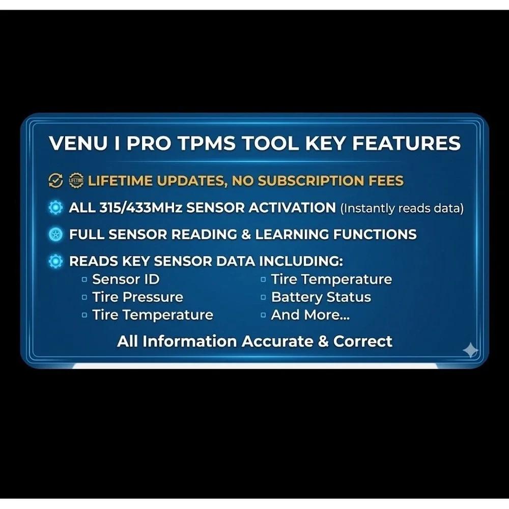 THINKCAR ThinkScan 689BT Full TPMS Combo + VENU iPRO + 4 VENU 5 Sensors Kit OBD2